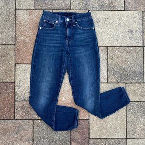 Women's LUCKY BRAND JEANS High Rise Skinny Bridgette Size 0/25 Ankle